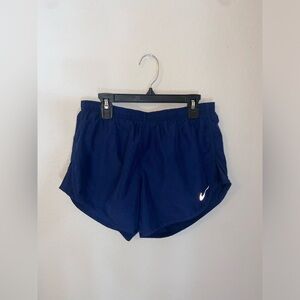 blue Nike dri fit shorts